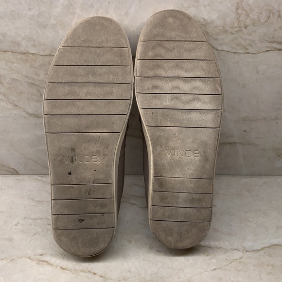 Vince Blair Perforated Leather Slip-On Sneakers - Picture 8 of 9